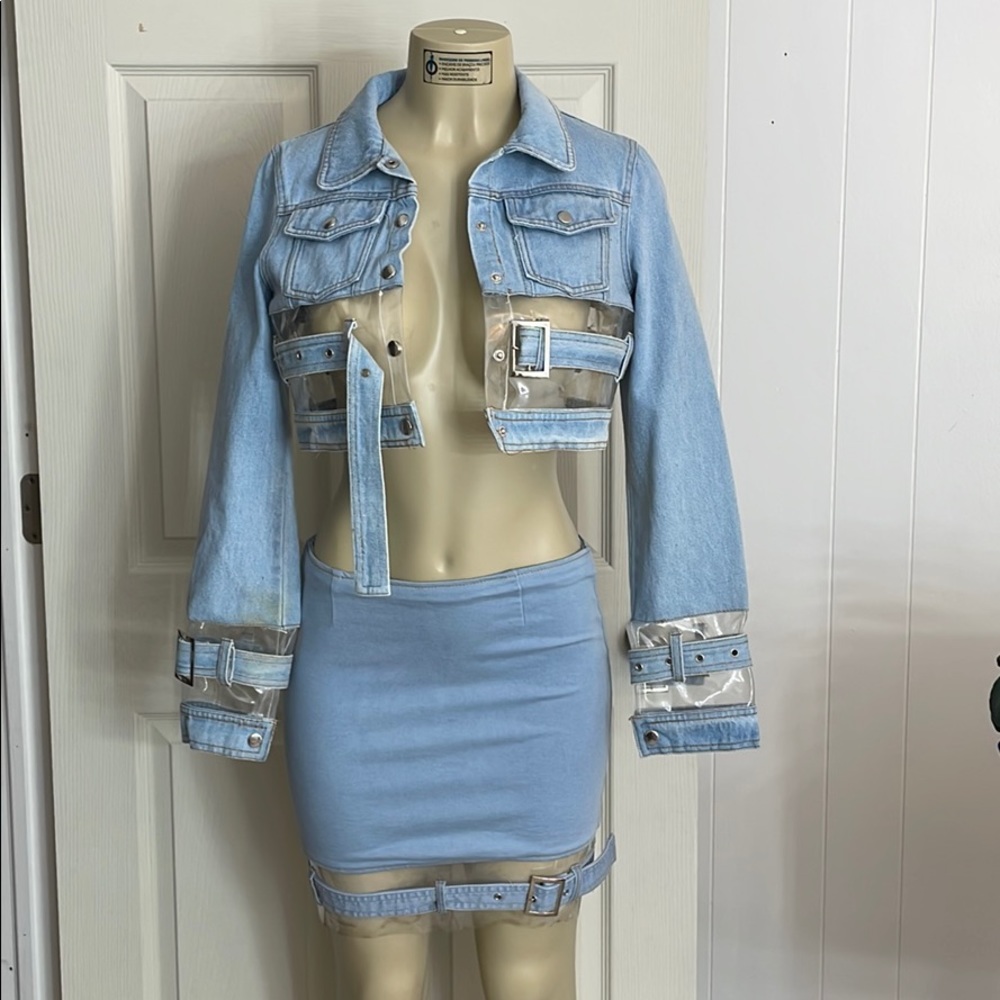 Jean Two Piece Set